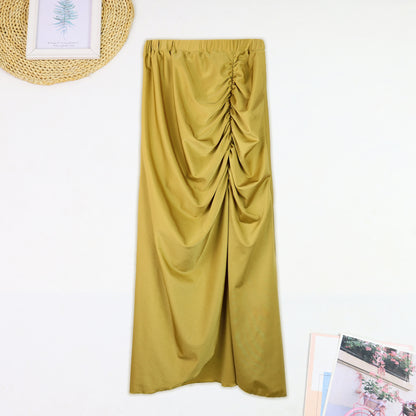 Plus Size Bikini Wrap Skirt Set - Plus Size XL-4XL - View 6