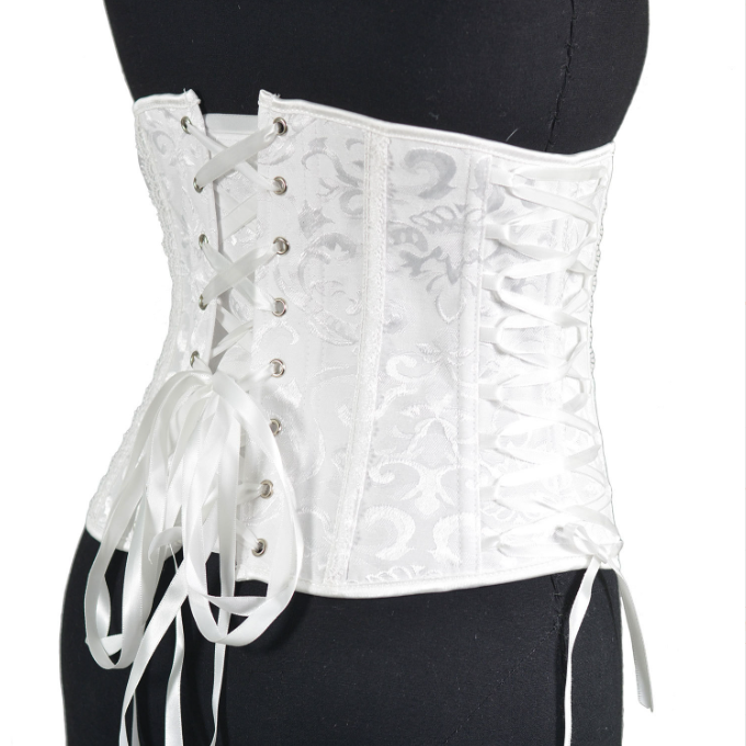 Plus Size Jacquard Outerwear with Tummy Control