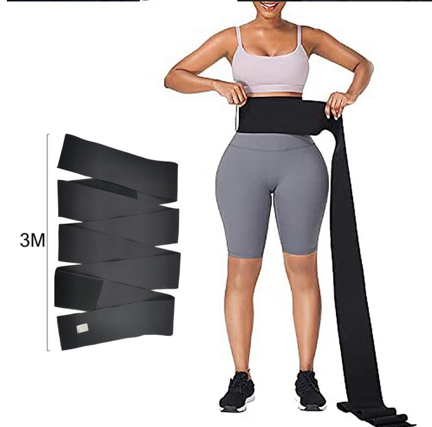 Plus Size Postpartum Belly Band Compression Waist Trainer