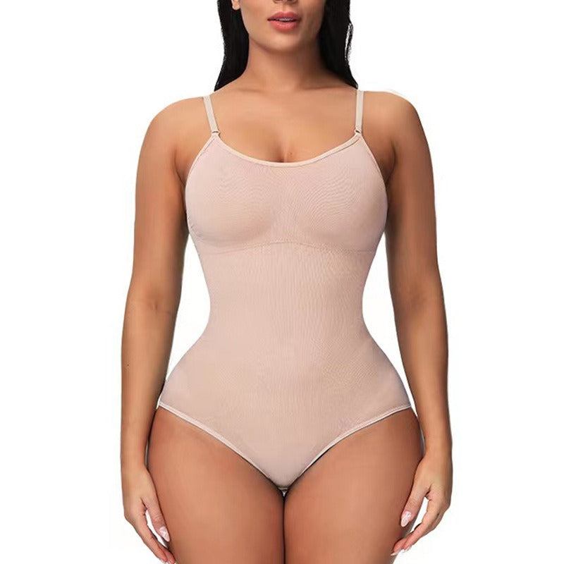 Plus Size Silk Body Shaping One-Piece Underwear