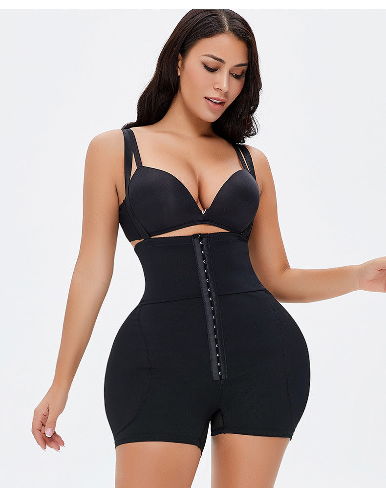 Plus Size High-Waisted Body-Shaping Pants