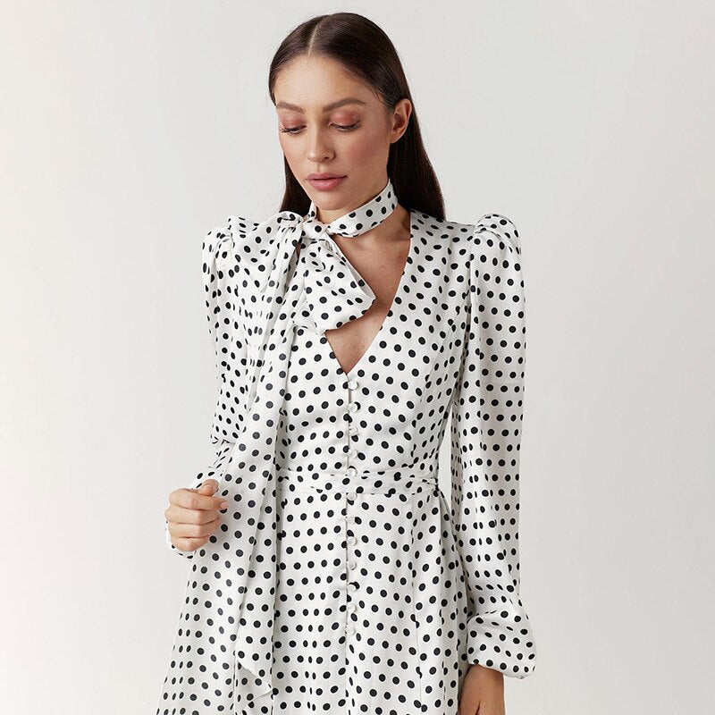 Plus Size Maternity V-Neck Maxi Dress Long Sleeve
