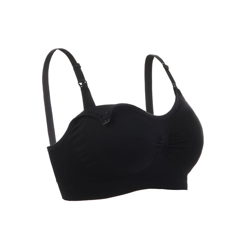 Plus Size Seamless Wireless Breastfeeding Bra