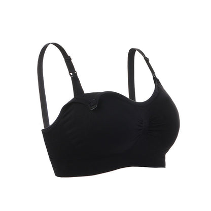 Plus Size Seamless Wireless Breastfeeding Bra