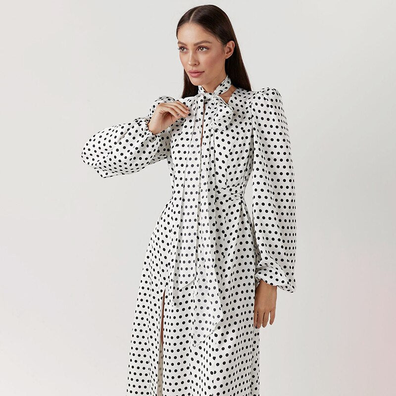 Plus Size Maternity V-Neck Maxi Dress Long Sleeve