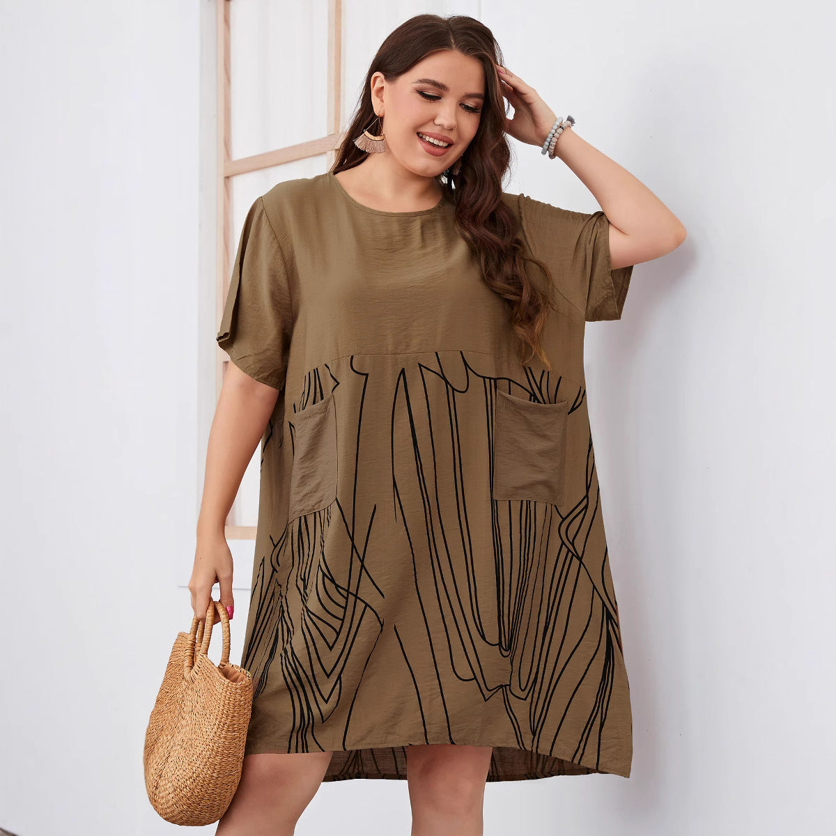 Plus Size Loose Dress