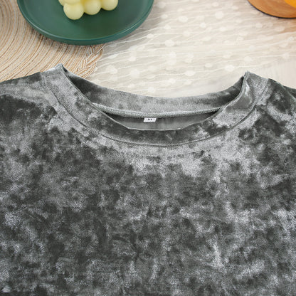 Plus Size Comfortable Casual Sleepwear Set