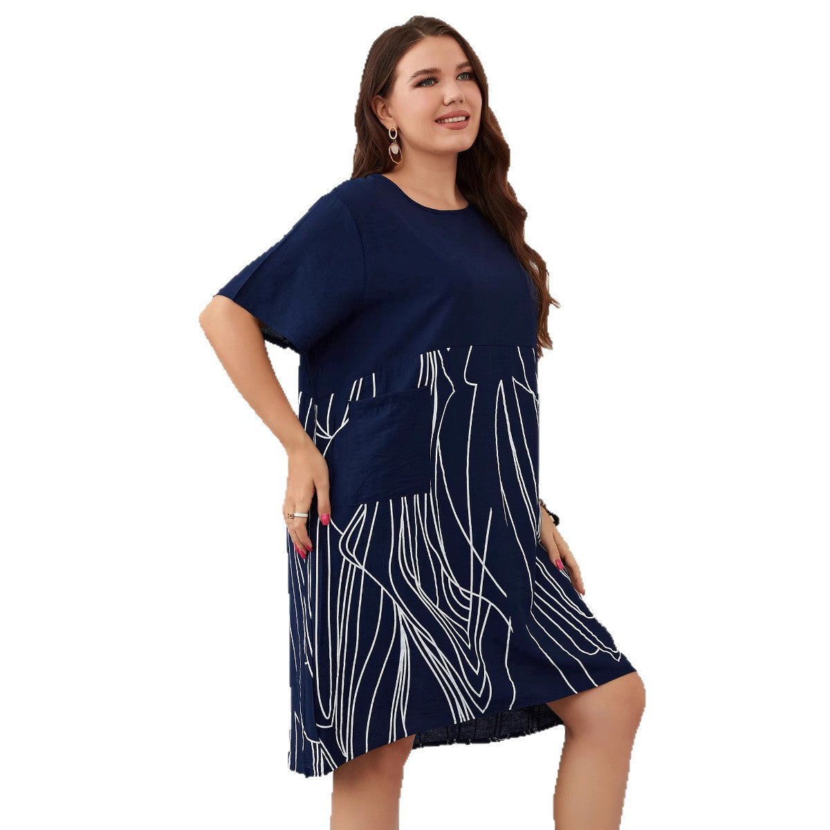 Plus Size Loose Dress