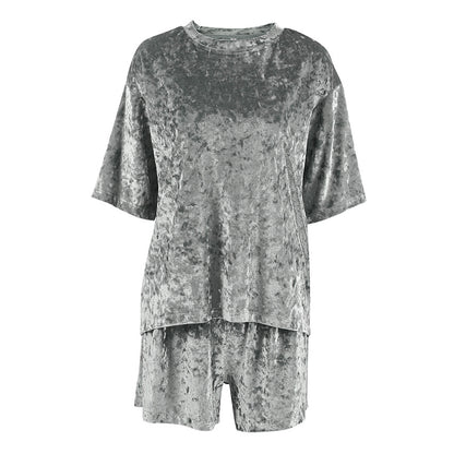 Plus Size Comfortable Casual Sleepwear Set — styled view