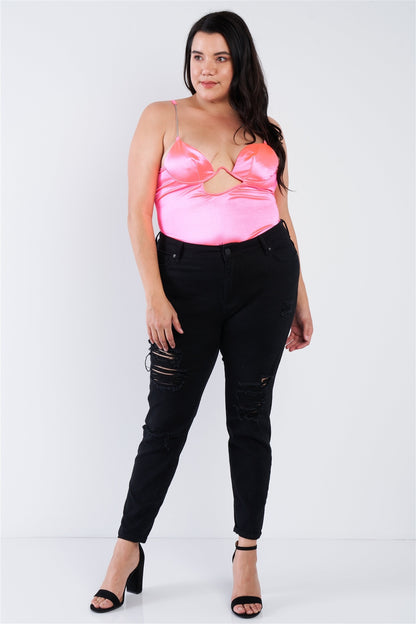 plus-size-silk-chain-spaghetti-strap-bodysuit