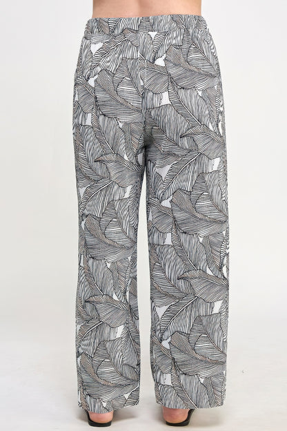 plus-size-plisse-palm-print-pants