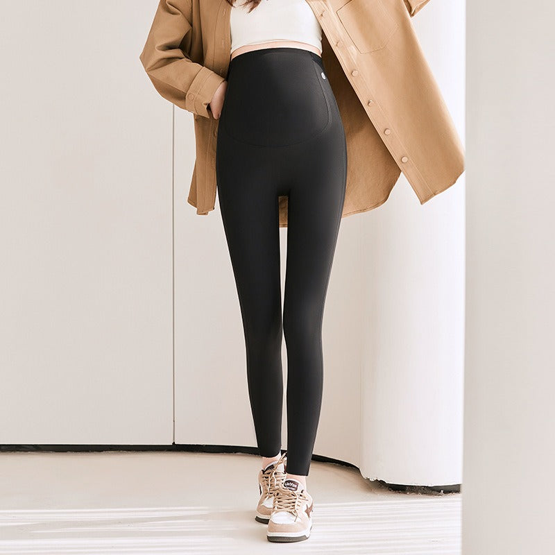Plus Size Maternity Belly Support Pants Spring