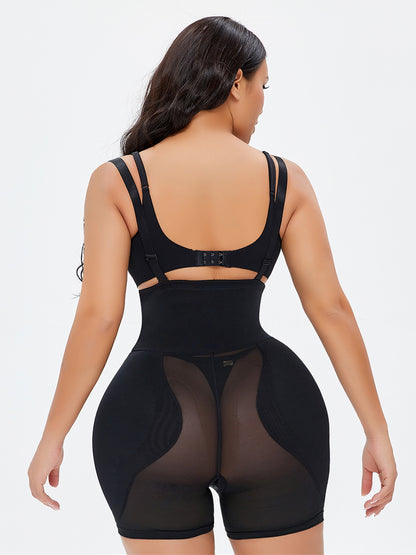 Plus Size High-Waisted Body-Shaping Pants - Plus Size XL-4XL - View 2