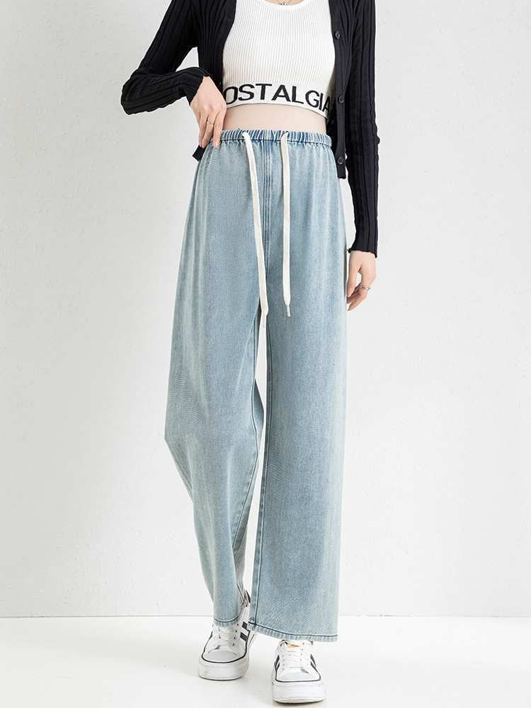 Plus Size Maternity Stretch Denim Cropped Pants