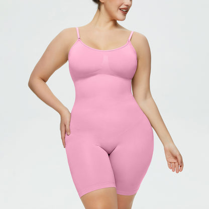 Plus Size Shapewear Bustier Bodysuit Seamless