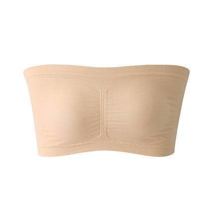 Plus Size Double Layer Strapless Chest Wrap - Plus Size XL-4XL - View 8