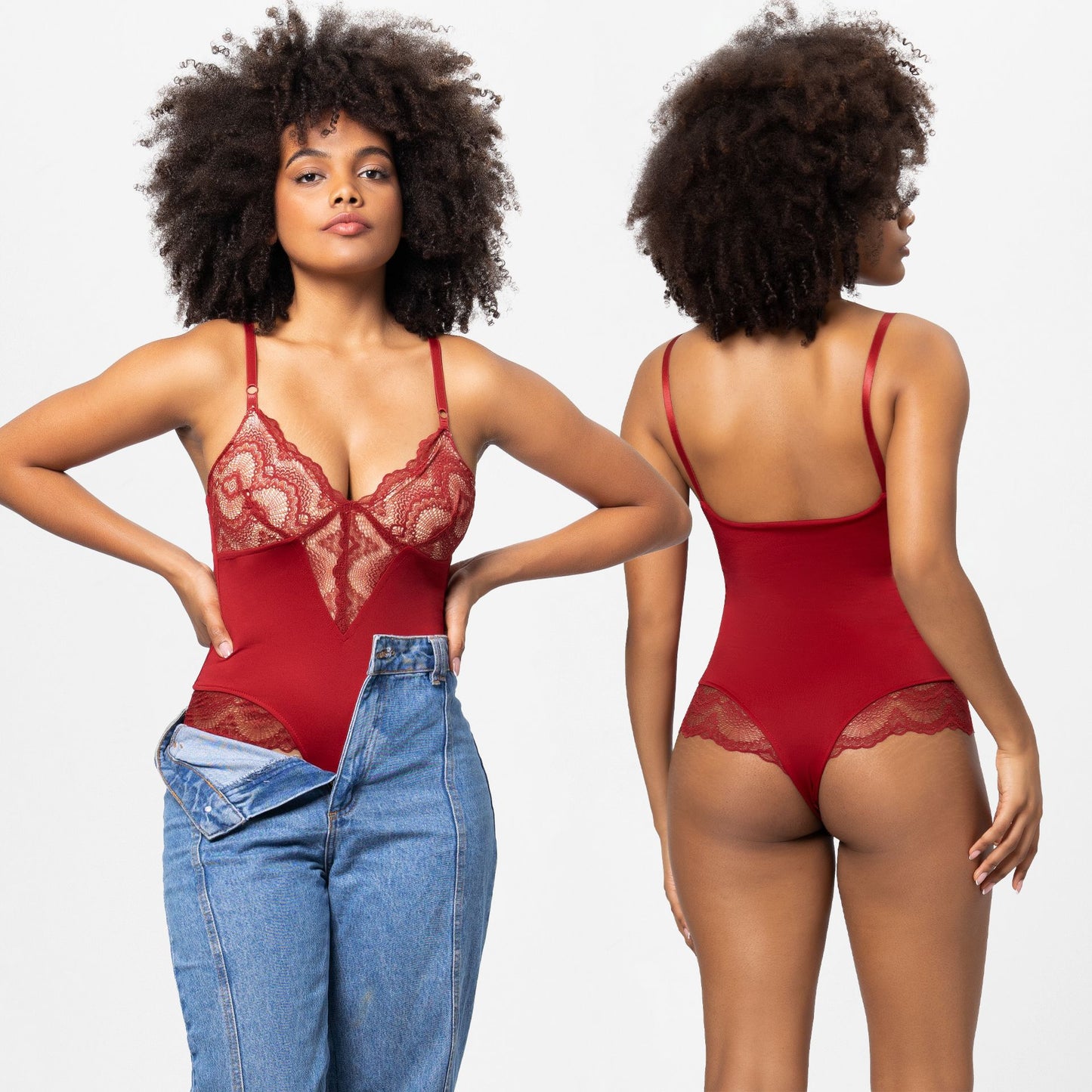 Plus Size Lace Jumpsuit Romper Lingerie