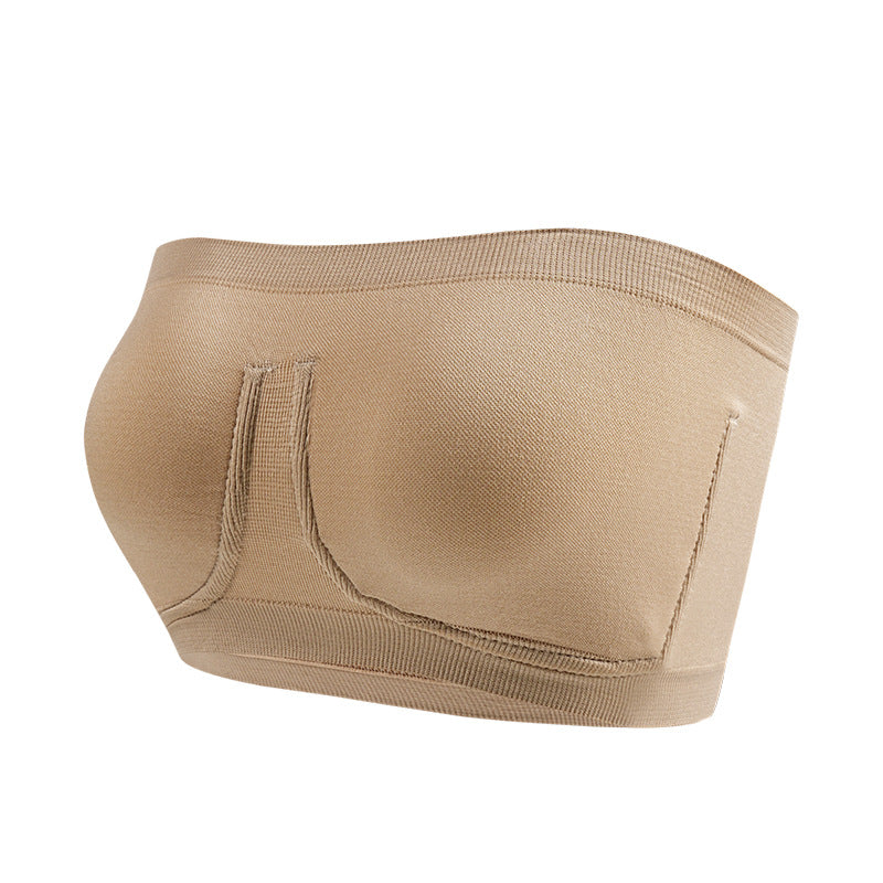 Plus size Strapless Wrap Sports Bra