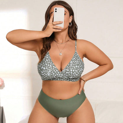 Plus Size Bikini Set Swimwear for Women