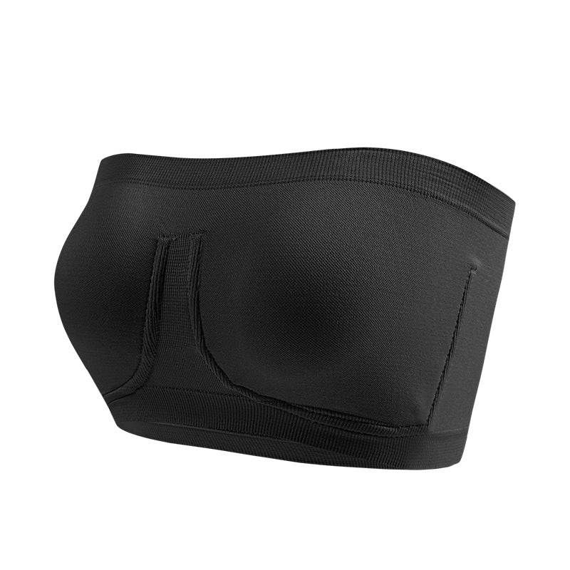 Plus size Strapless Wrap Sports Bra