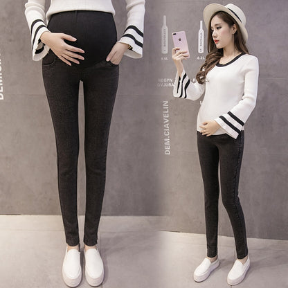 Plus Size Maternity Jeans - Plus Size XL-4XL - View 4