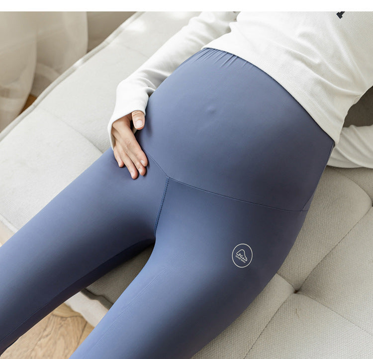 Plus Size Maternity Shark Split Pants