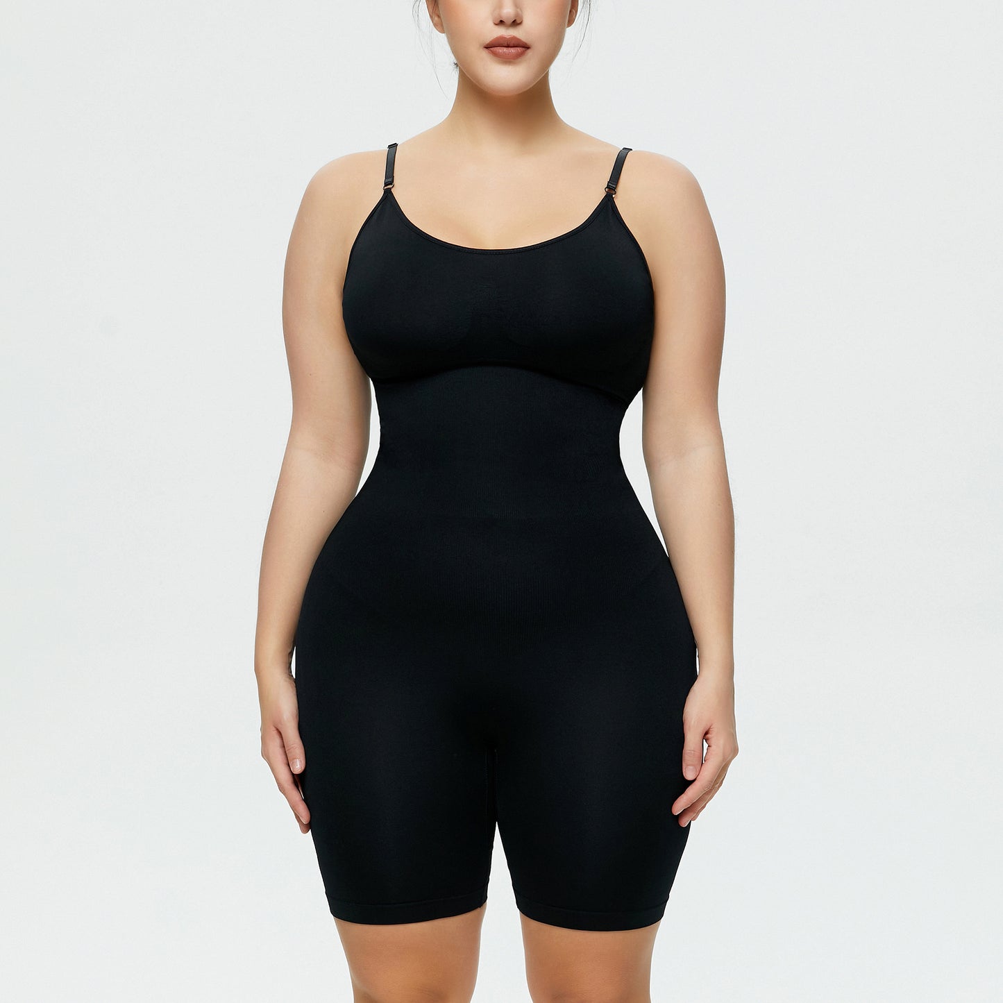 Plus Size Shapewear Bustier Bodysuit Seamless
