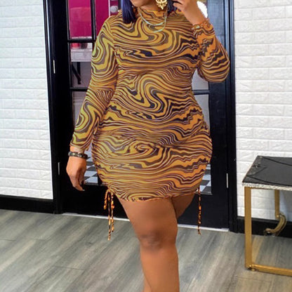 Plus Size 5XL 6XL Apparel Dress for Women