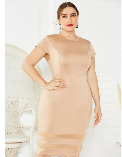 Plus Size Women's Clothing Dress 4XL XXXXL