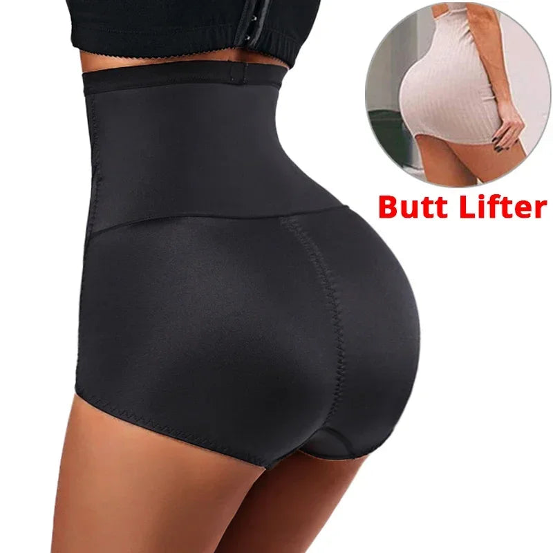 Women Waist Trainer Body Shaper Butt Lift Shapewear High Waist Slimming Girdle