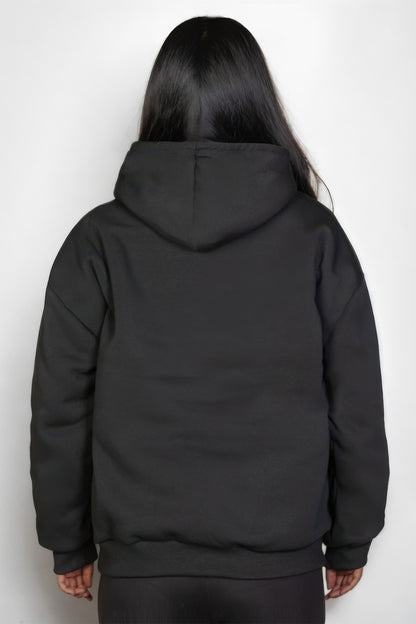 Plus Size Graphic Kangaroo Pocket Hoodie - Plus Size XL-4XL - View 15