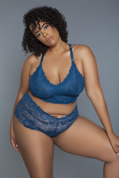 Plus Size Cindy Lace Cami Set - Plus Size XL-4XL - View 2