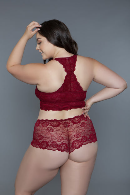 Plus Size Cindy Lace Cami Set - Plus Size XL-4XL - View 11