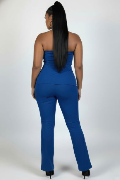 Plus Size Ribbed Two-Piece Sets - Plus Size XL-4XL - View 3