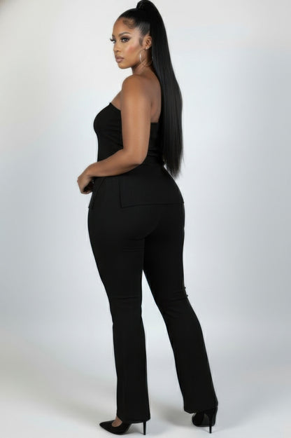 Plus Size Ribbed Two-Piece Sets - Plus Size XL-4XL - View 5