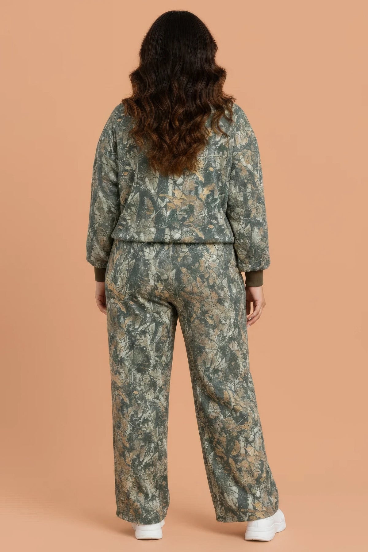 Plus Size Camo Two-Piece Sets - Plus Size XL-4XL - View 2