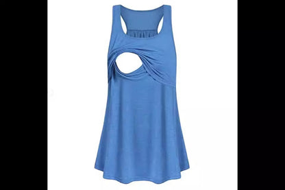 Summer maternity dress, breastfeeding nursing - Plus Size Clothing