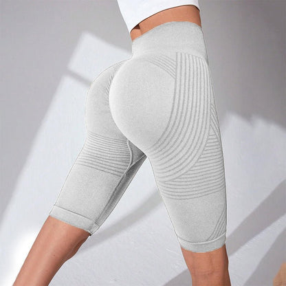 Plus Size Fitness Pants with Tummy Control - Plus Size XL-4XL - View 12