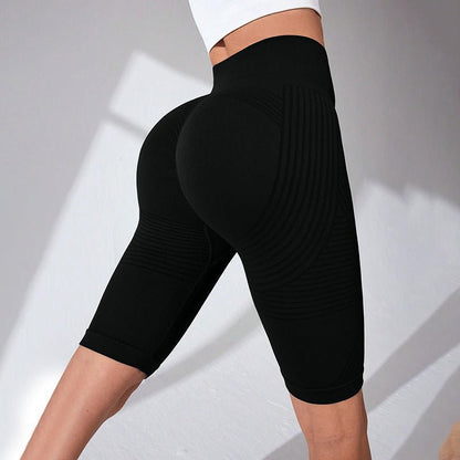 Plus Size Fitness Pants with Tummy Control - Plus Size XL-4XL - View 6