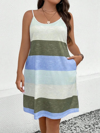 Plus Size Camisole Dress - Plus Size XL-4XL - View 4