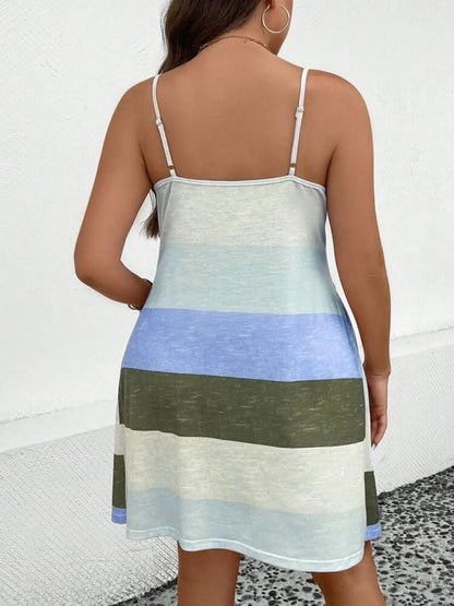 Plus Size Camisole Dress - Plus Size XL-4XL - View 6
