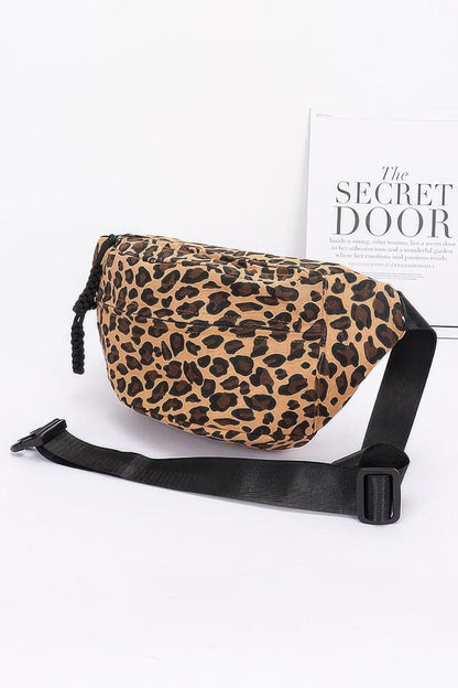 Plus Size Cotton Canvas Crossbody Bag - Plus Size XL-4XL - View 5