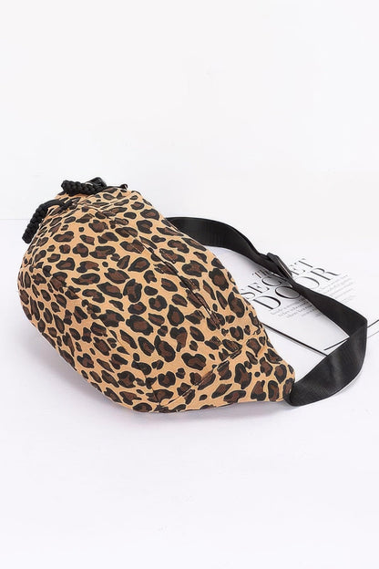 Plus Size Cotton Canvas Crossbody Bag - Plus Size XL-4XL - View 3