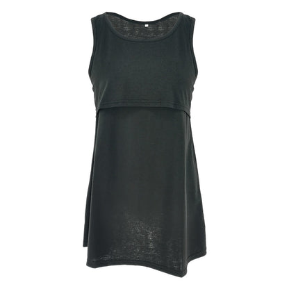 Summer maternity dress, breastfeeding nursing - Plus Size Clothing