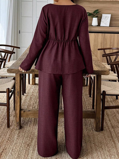 plus-size-square-neck-set