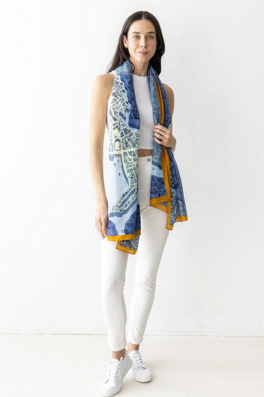 Fashion Skinny Scarf - Plus Size Clothing