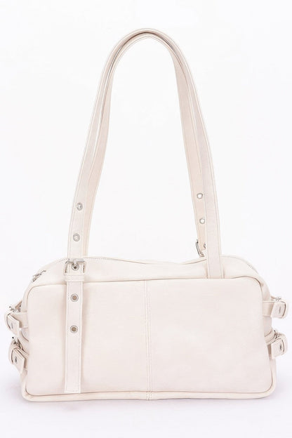 Plus Size Faux Leather Sport Bag - Plus Size XL-4XL - View 7