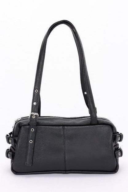 Plus Size Faux Leather Sport Bag - Plus Size XL-4XL - View 1