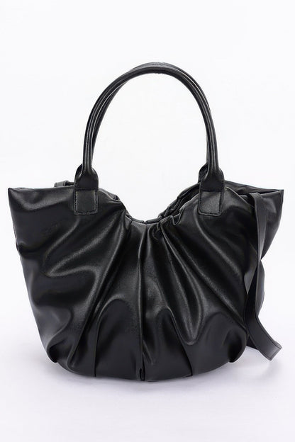 Plus Size Faux Leather Tote Bag - Plus Size XL-4XL - View 1