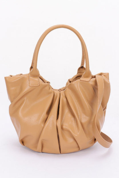 Plus Size Faux Leather Tote Bag - Plus Size XL-4XL - View 9